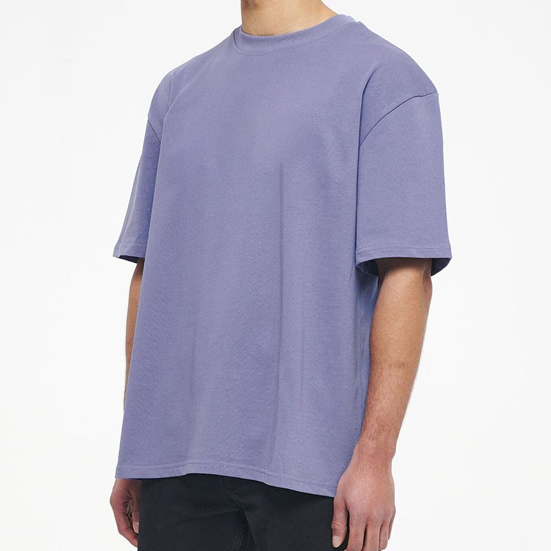 100% Cotton Plus Size Men's T-Shirts Printing Custom Logo Blank Oversize T-Shirt Drop Shoulder Women's T-Shirts