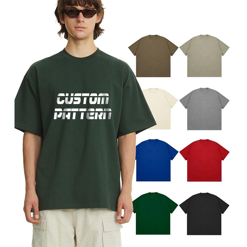 Wholesale 100% Cotton Blank Digital Printing Boy'S Plus Size T Shirt Custom T-Shirts Plain Men'S T-Shirts