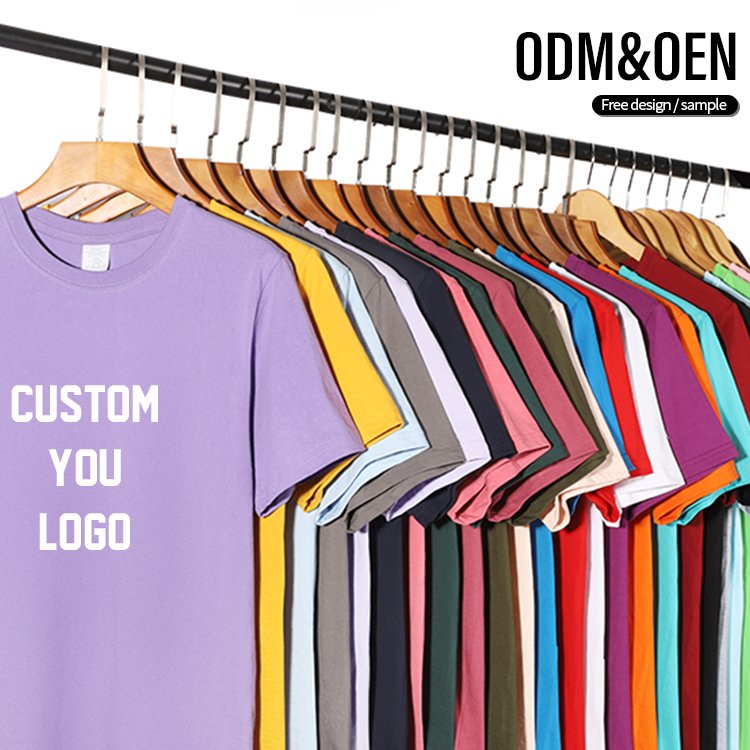 29 Colors Hot High Quality Sale 180 Gsm T-shirt Pour Les Hommes Printing Custom 100 Cotton Men Blank T Shirt