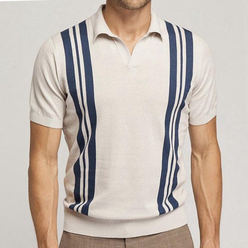 clothes men custom short sleeve casual men polo shirts short sleeve knitting buttonless polo shirt mens silk t shirt