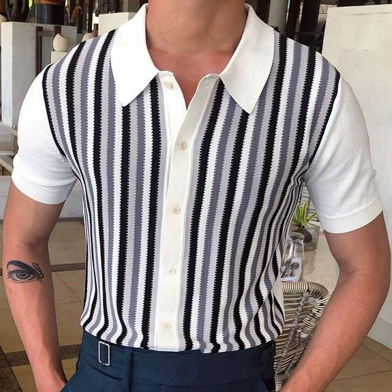 clothes men custom short sleeve casual men polo shirts short sleeve knitting buttonless polo shirt mens silk t shirt
