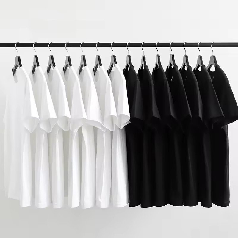 High Quality Cotton Blank T Shirt Customized Men's Personalized Logo T Shirt Wholesale Men's T Shirt