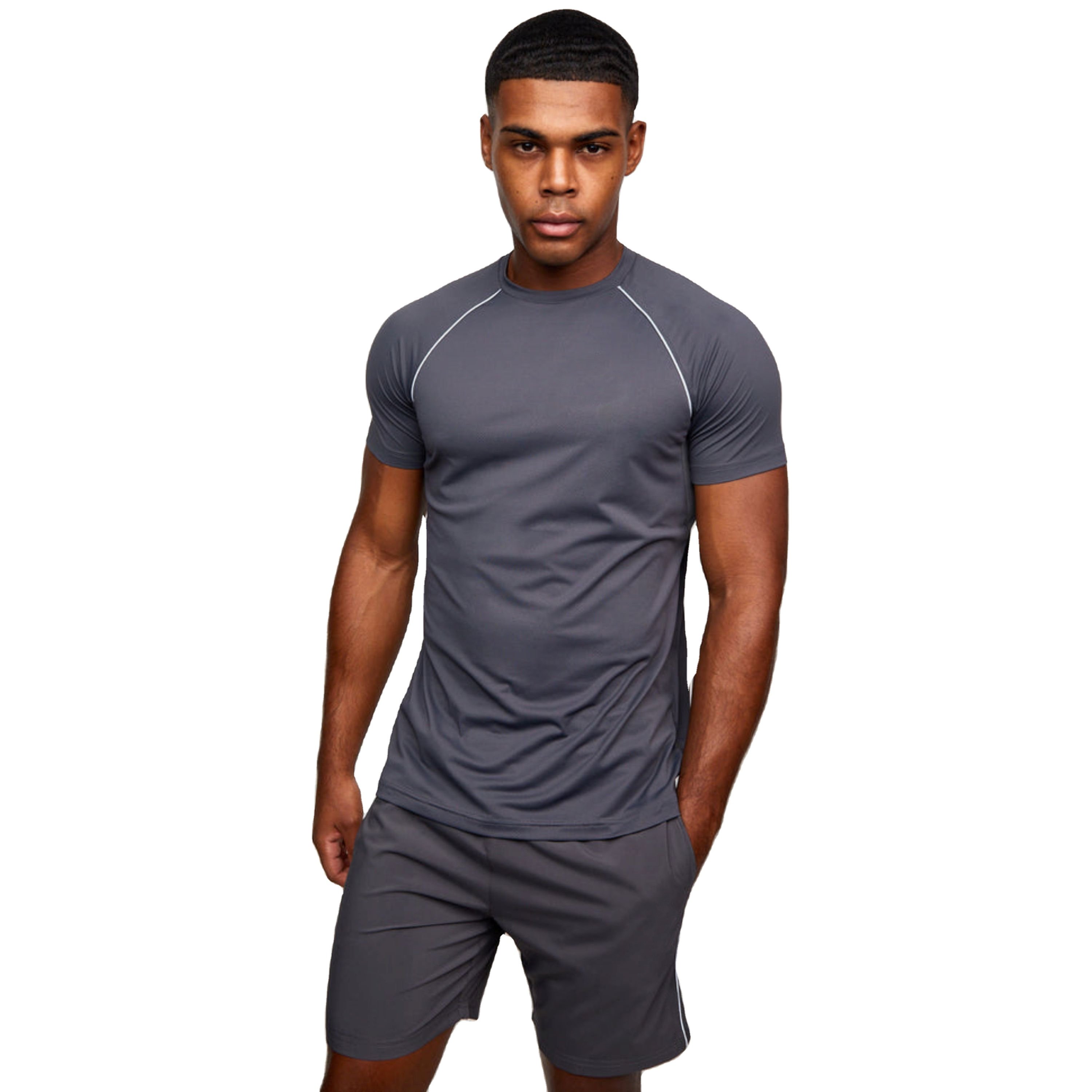 Wholesale Custom Printed Slim Fit T-Shirt - Cotton, Plain, Plus-Size Men's Tee