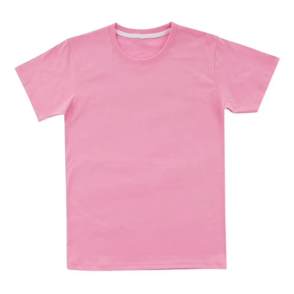 High Quality Solid Color Basic Casual All-match Necessary T-shirt Custom Short Sleeve Crew Neck T-shirt for Men