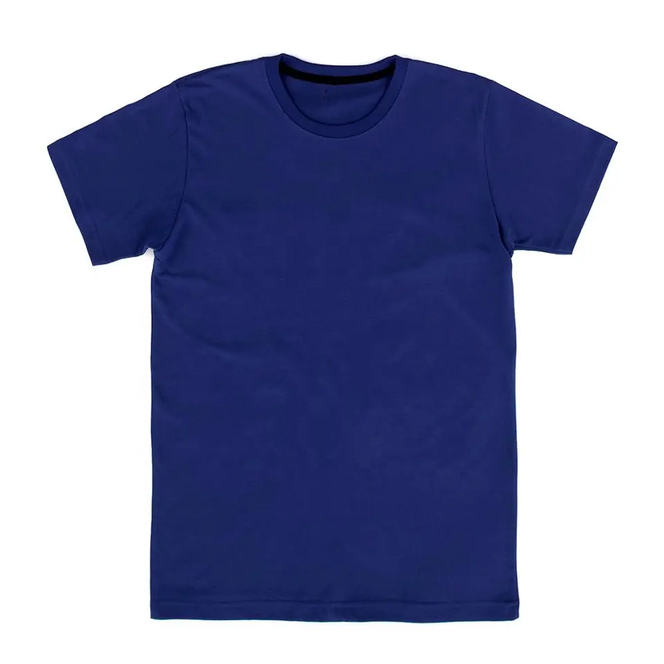 High Quality Solid Color Basic Casual All-match Necessary T-shirt Custom Short Sleeve Crew Neck T-shirt for Men