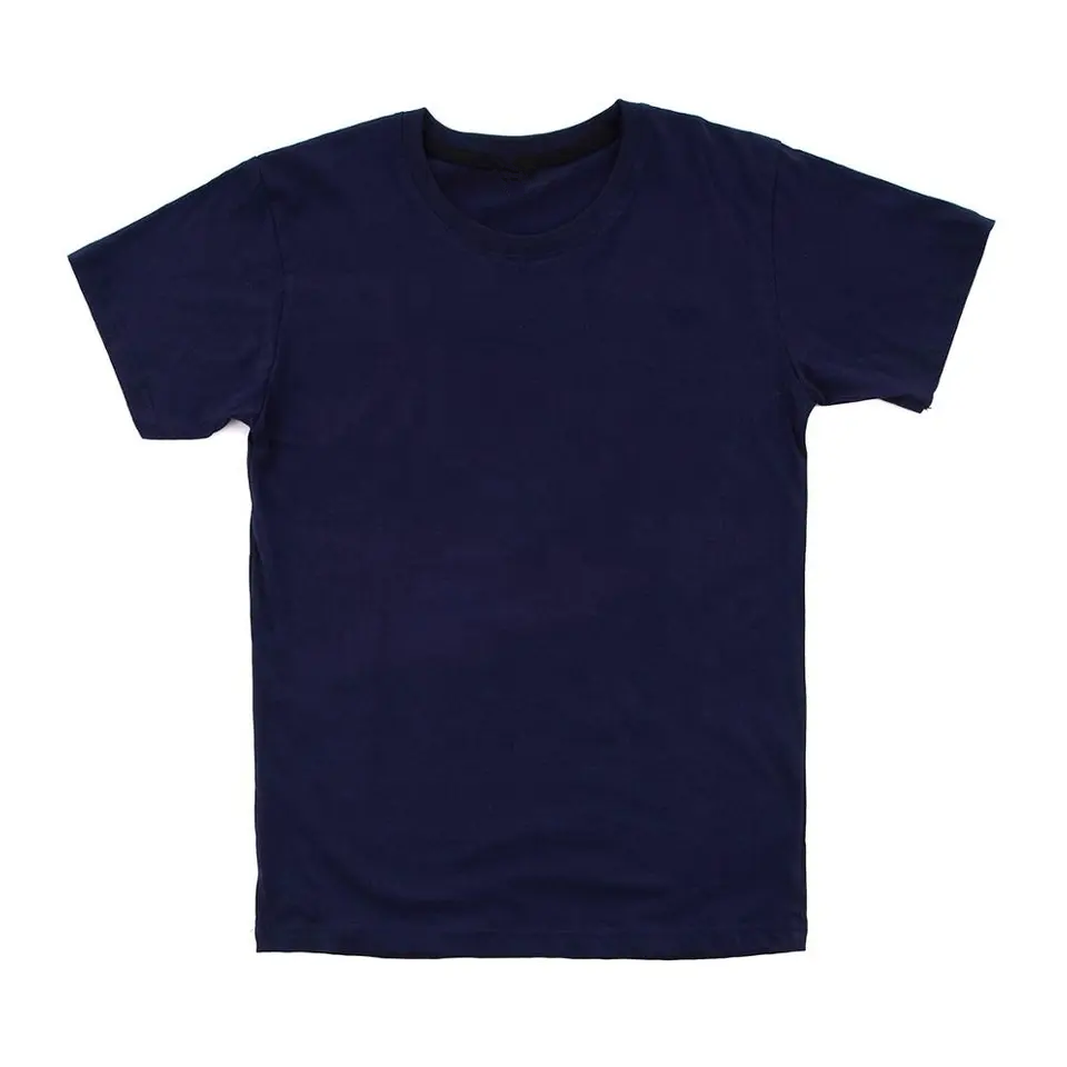 High Quality Solid Color Basic Casual All-match Necessary T-shirt Custom Short Sleeve Crew Neck T-shirt for Men