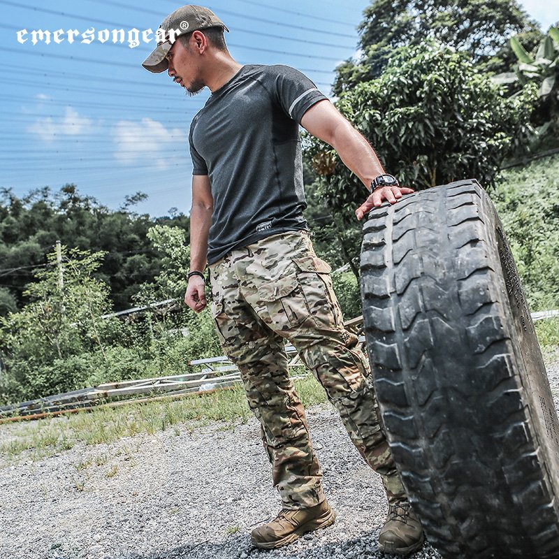 Emersongear Sweat Absorbing Quick Drying Tactical Training T-shirt Combat Men's Outdoor Sports Men's T-shirt