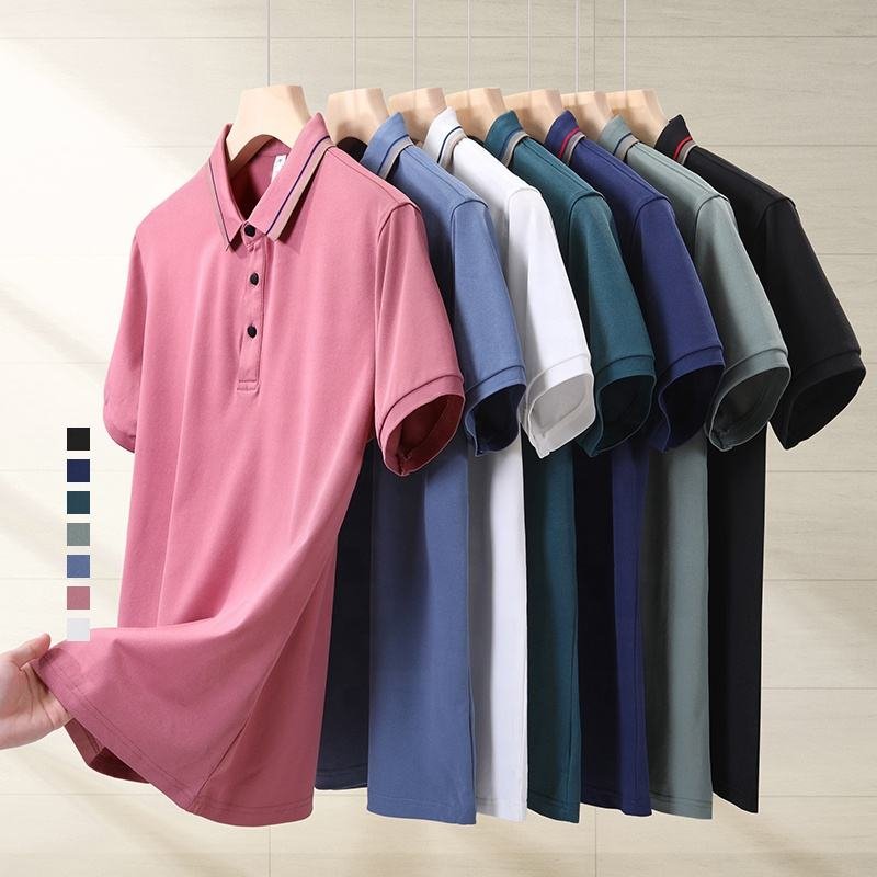 Casual Customized Polo Shirt High Quality pattern Polo T Shirts Men Cotton Polo Shirts For Men 100 Cotton