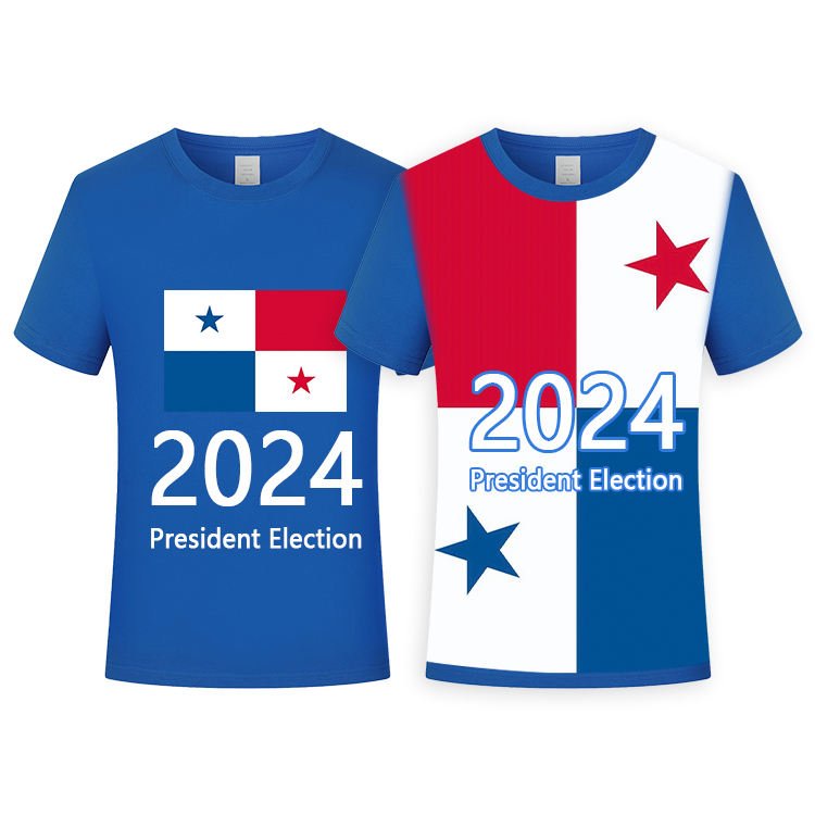 2024 Wholesale President Election T shirt Campaign Short Sleeve Logo Screen Printing Promotional Item shirt For Men T-Shirt