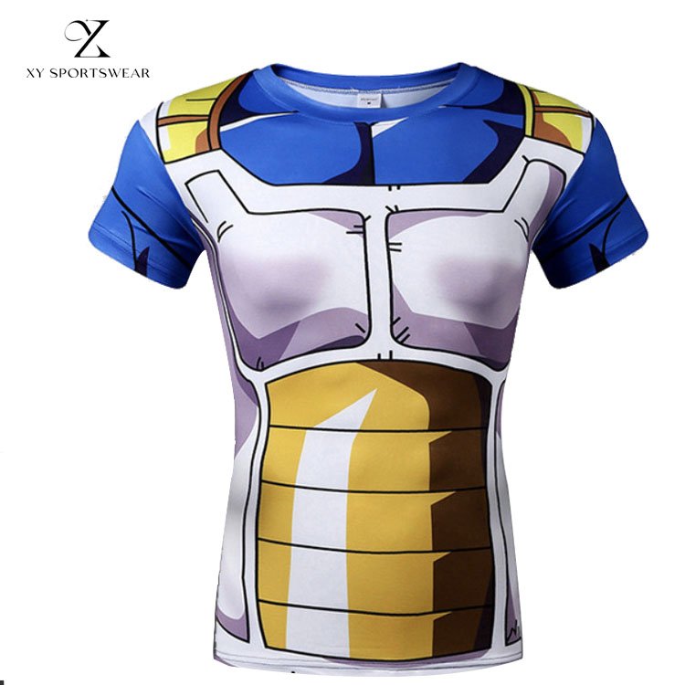 XIANGYU Sportswear Quality Plus Size Machine Impression Veste Homme Vest For Men Polyester Men'S T-Shirts Anime