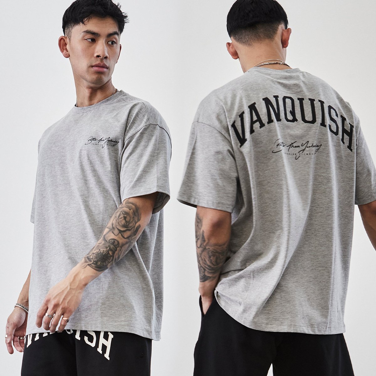Wholesale custom logo plus size men's gym t-shirt blank shirt men's gym t-shirt gym workout oversized t-shirt for men