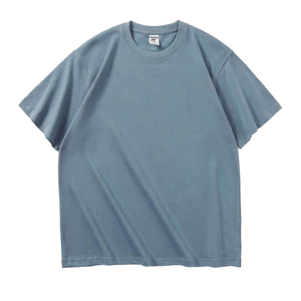 Custom Heavyweight 100% Cotton O-Neck Oversized Plus Size Men'S T-Shirt Custom Screen Print Logo T Shirt For Men