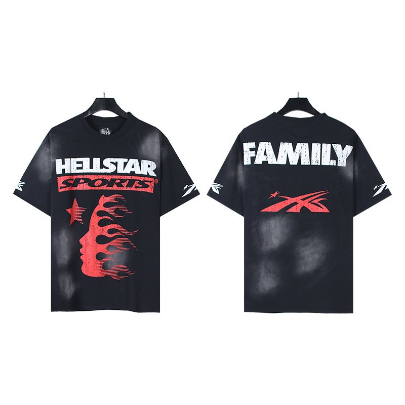 2024 shirt Printed Logo Loose Blouse Shirt Fashion Tee Tops heavyweight t-shirt For Man 100% Cotton