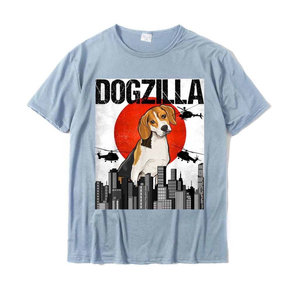Funny Vintage Dogzilla T-Shirt Cotton Normal Tops Tees Brand New Men Shirts Birthday Breathable Micro Fiber