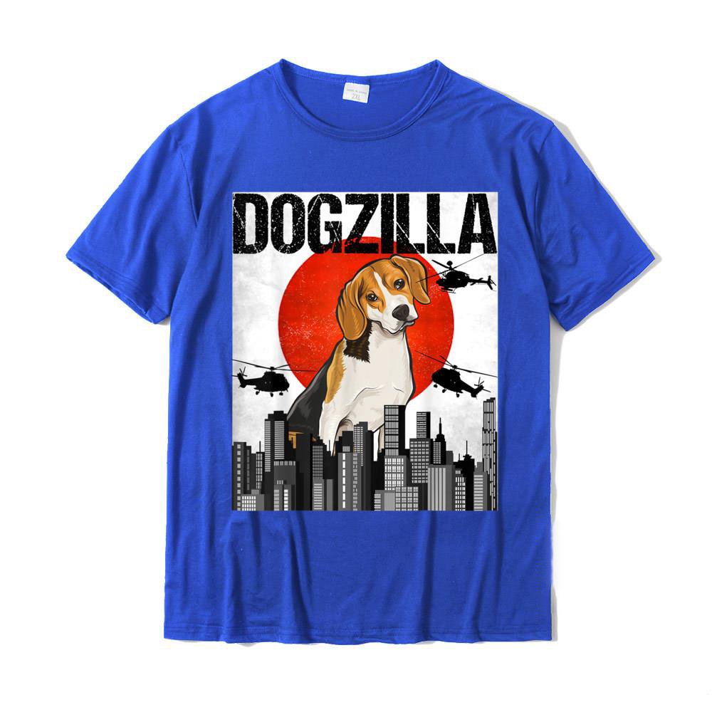 Funny Vintage Dogzilla T-Shirt Cotton Normal Tops Tees Brand New Men Shirts Birthday Breathable Micro Fiber