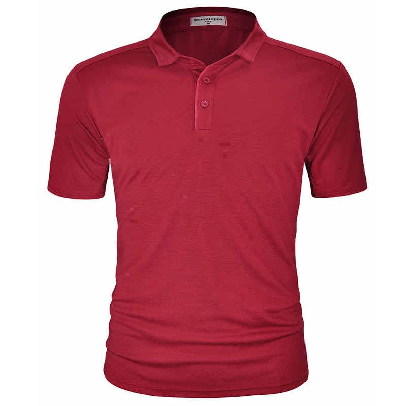 Low MOQ quick stretchy polyester spandex fabric custom logo short sleeve golf polo t shirt for unisex for men boys Tee shirts