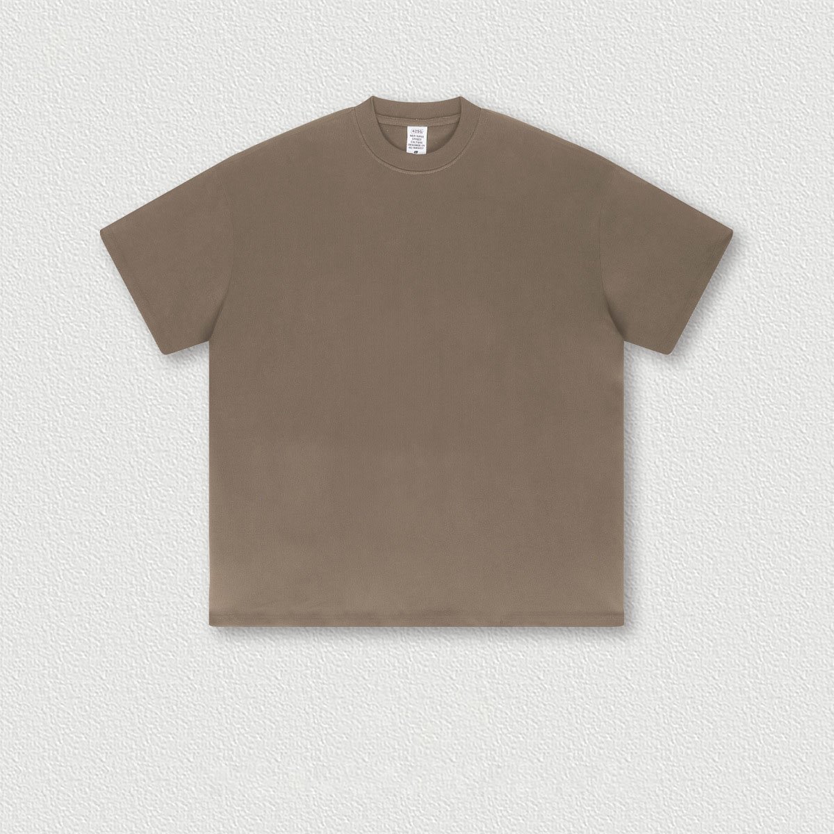 Evertop Custom Logo High Quality Summer Fashion Pure Cotton Men's and Women's Street Loose Large Blank T-shirt