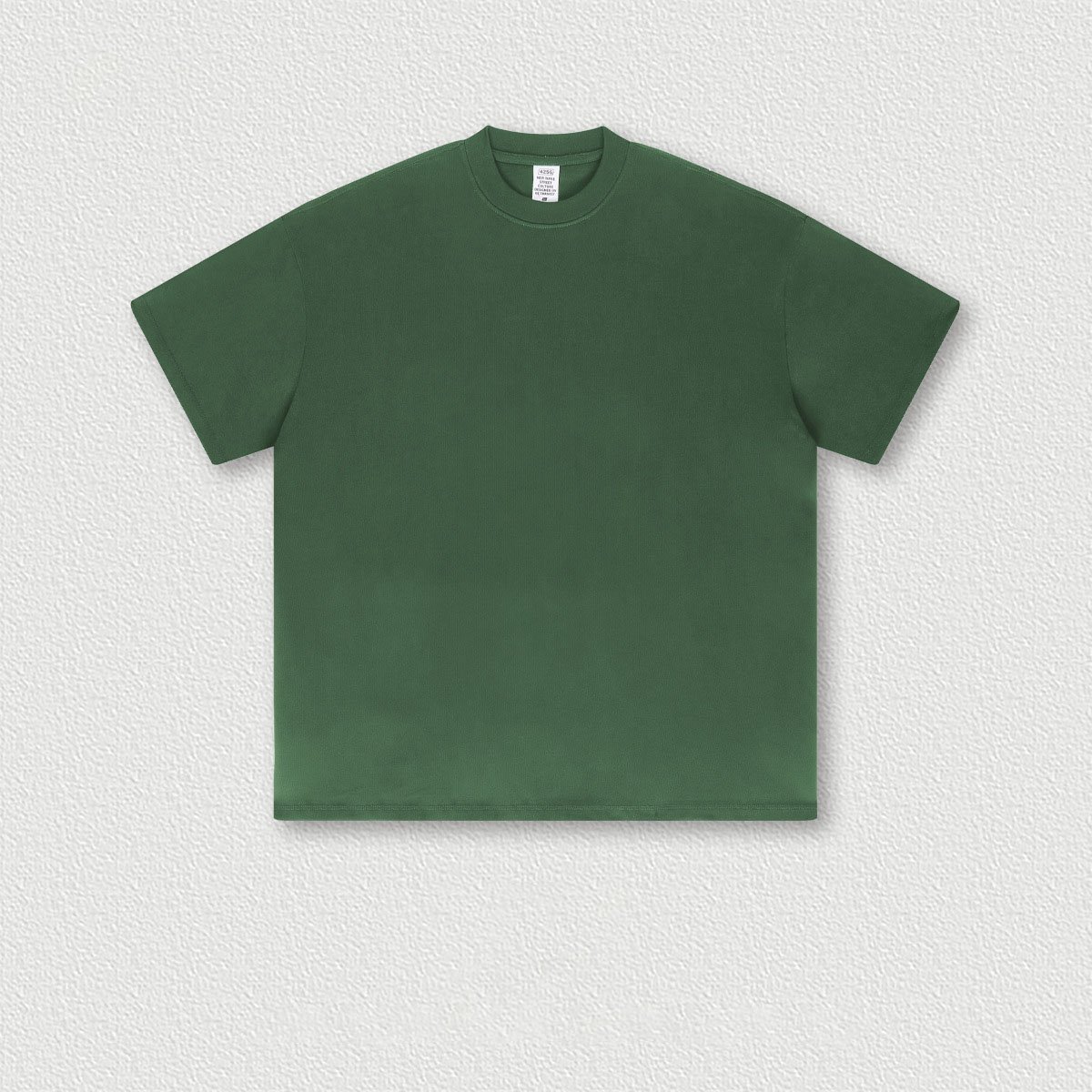 Evertop Custom Logo High Quality Summer Fashion Pure Cotton Men's and Women's Street Loose Large Blank T-shirt