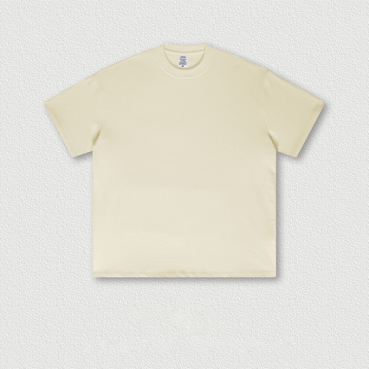 Evertop Custom Logo High Quality Summer Fashion Pure Cotton Men's and Women's Street Loose Large Blank T-shirt