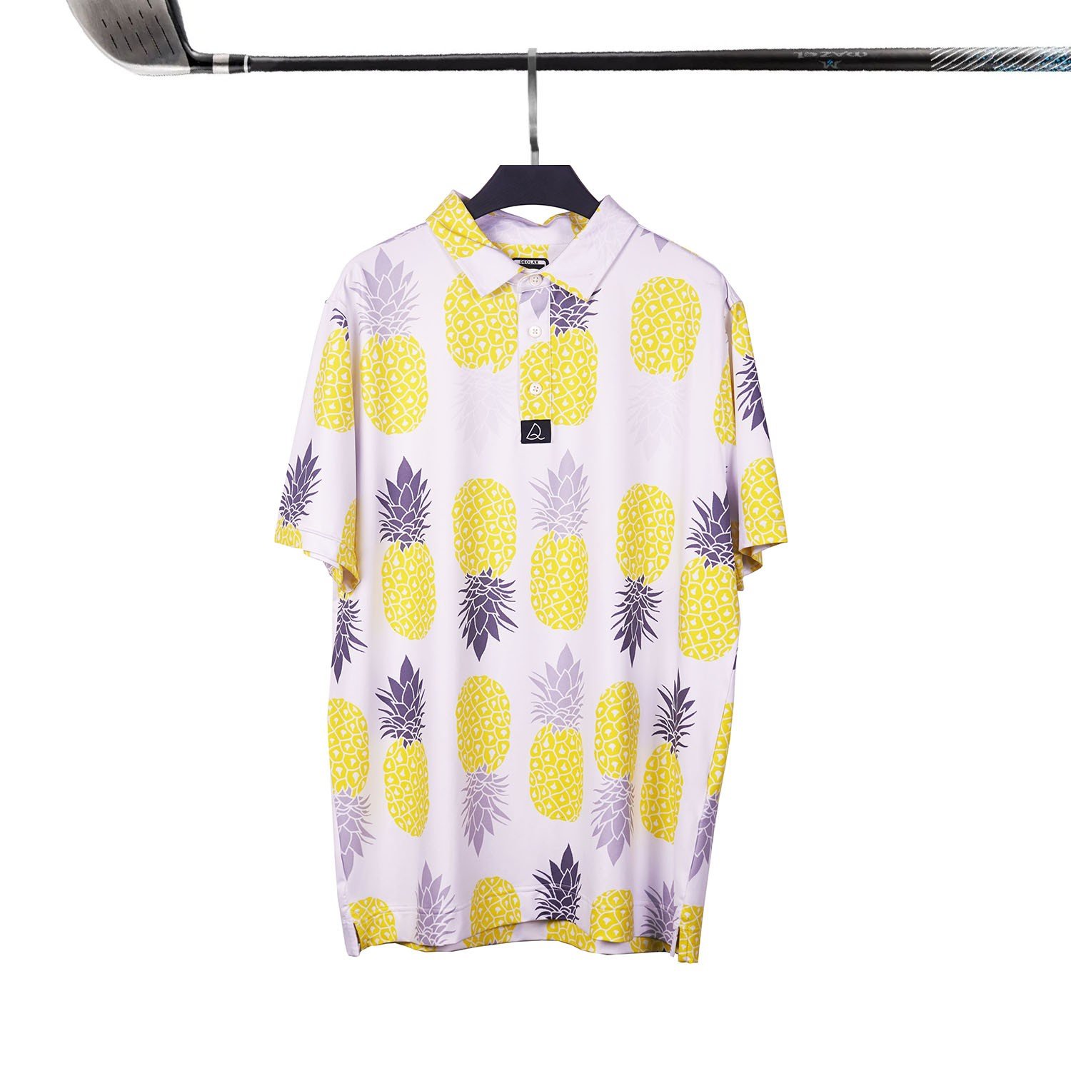 Custom logo performance multicolor milk silk sublimated golf ball wear polo shirt men's t-shirt