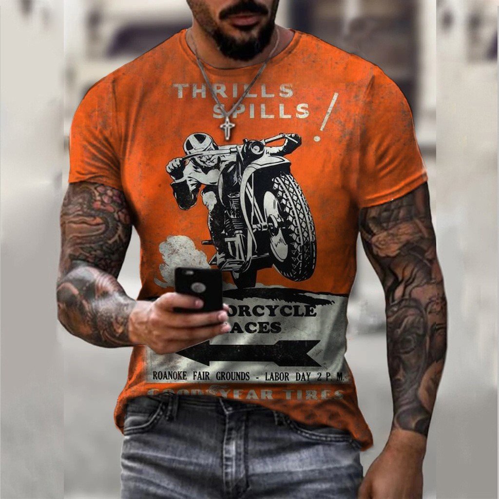 Evertop OEM/ODM Camiseta Poliester Playeras De Hombre Oversized Vintage Tshirt Men's Clothing
Anime 3d T Shirt