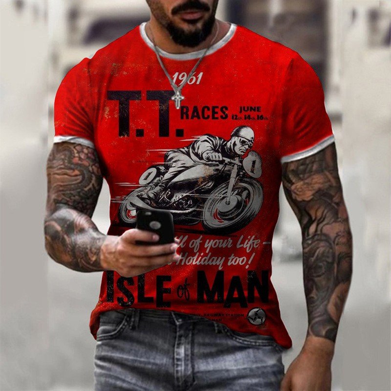 Evertop OEM/ODM Camiseta Poliester Playeras De Hombre Oversized Vintage Tshirt Men's Clothing
Anime 3d T Shirt