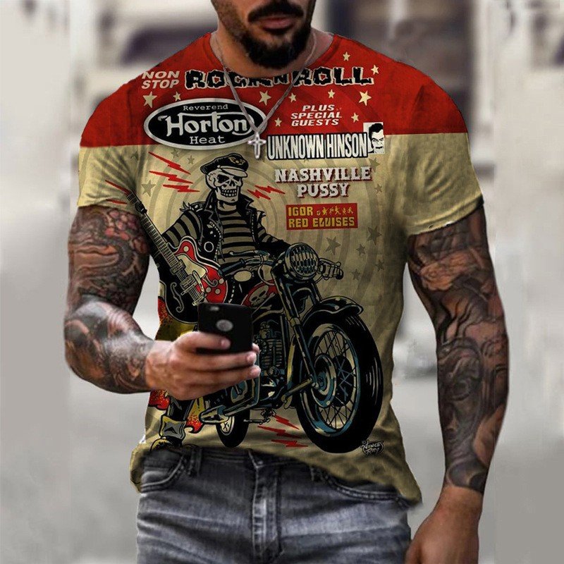 Evertop OEM/ODM Camiseta Poliester Playeras De Hombre Oversized Vintage Tshirt Men's Clothing
Anime 3d T Shirt