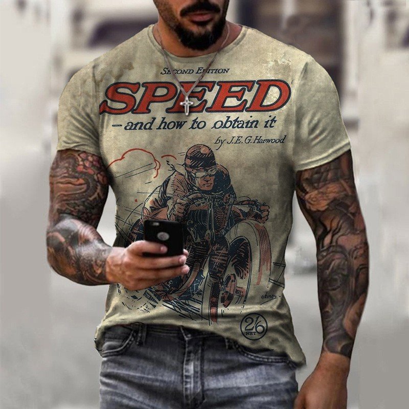 Evertop OEM/ODM Camiseta Poliester Playeras De Hombre Oversized Vintage Tshirt Men's Clothing
Anime 3d T Shirt