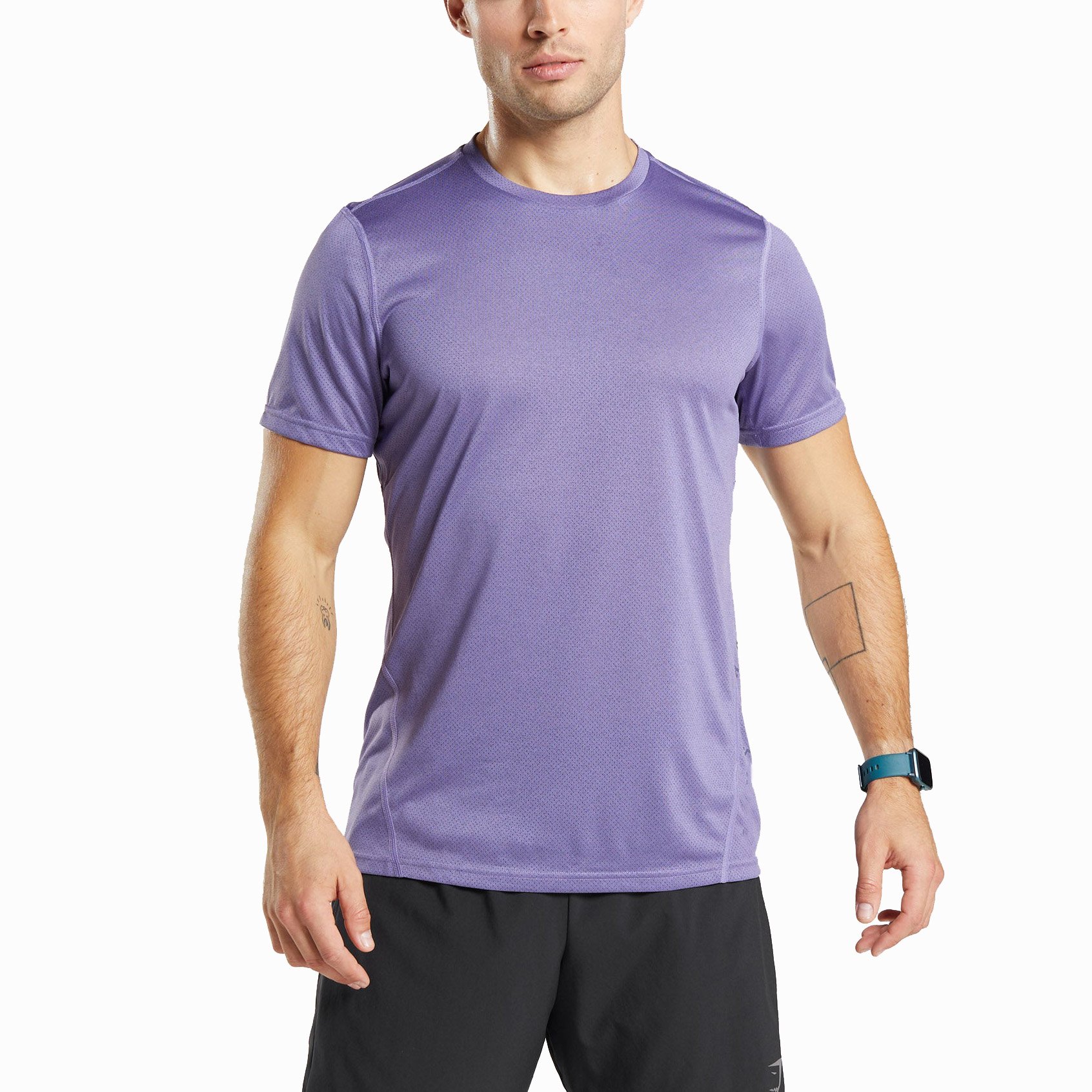 Decheng Compression T Shirt Men Crew Neck Sport Quick Dry Slim Fit T-shirts With Custom Logo Polyester T Shirt