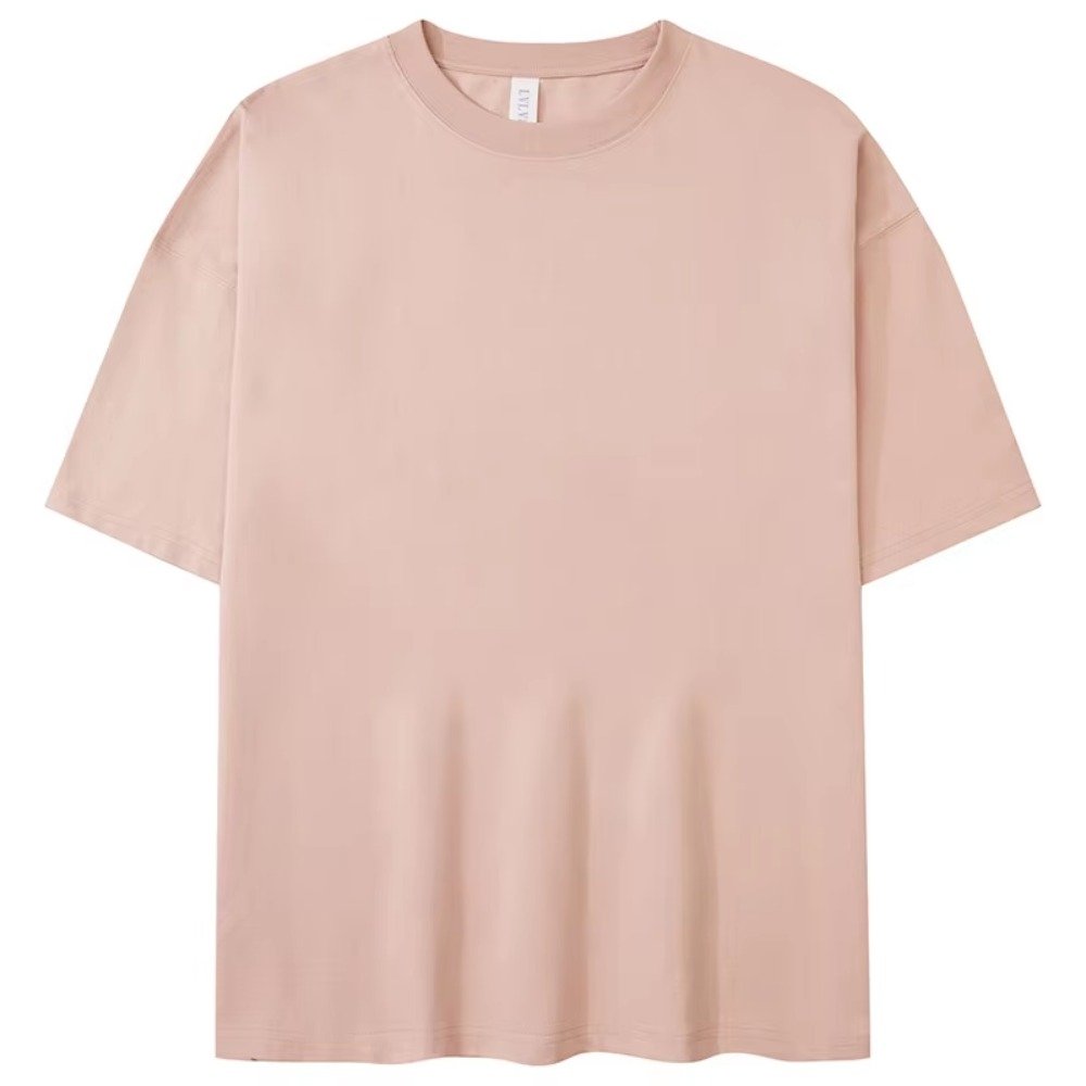 Customized 230gsm T-shirt 100% Cotton Oversized Undershirt Men's T-shirt