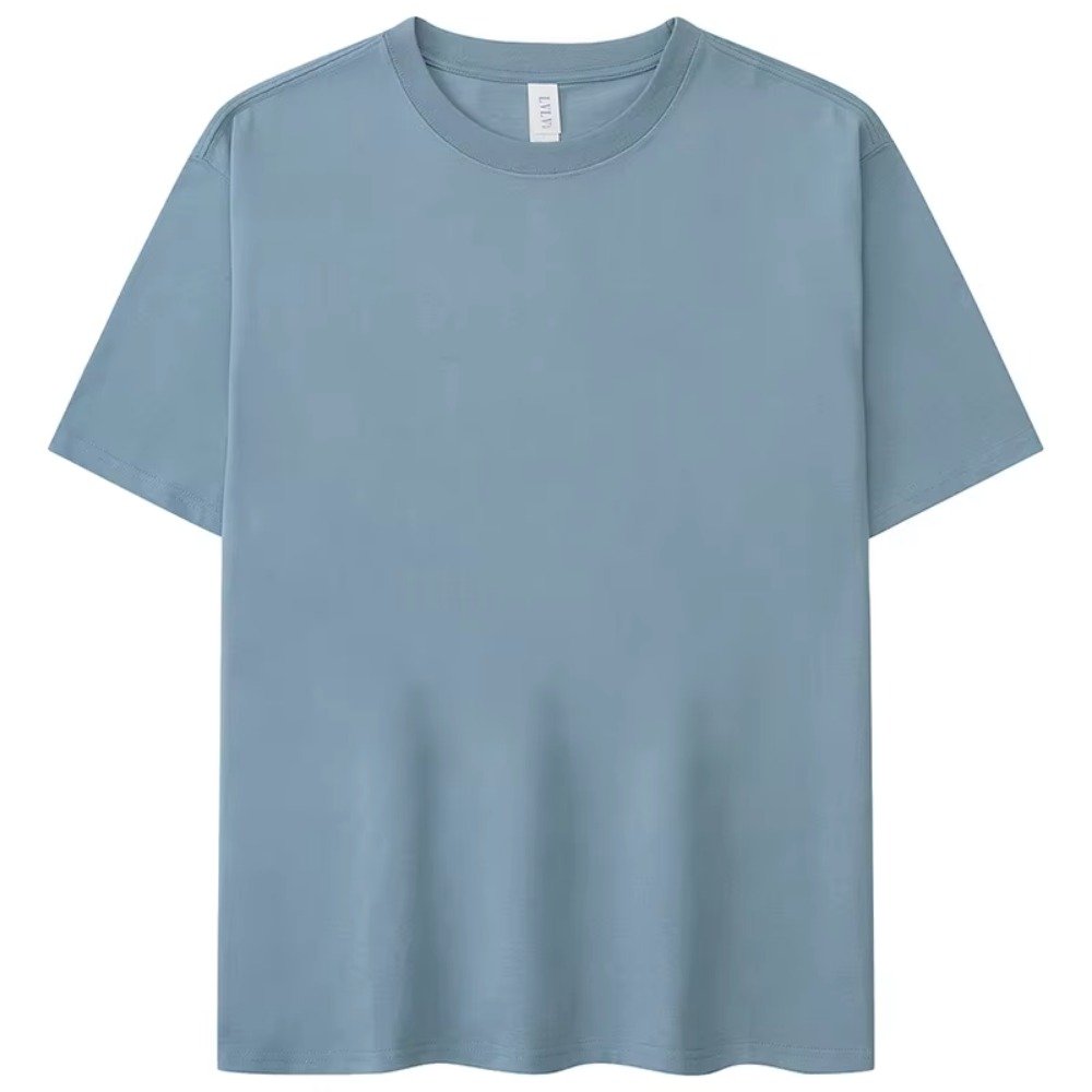 Customized 230gsm T-shirt 100% Cotton Oversized Undershirt Men's T-shirt