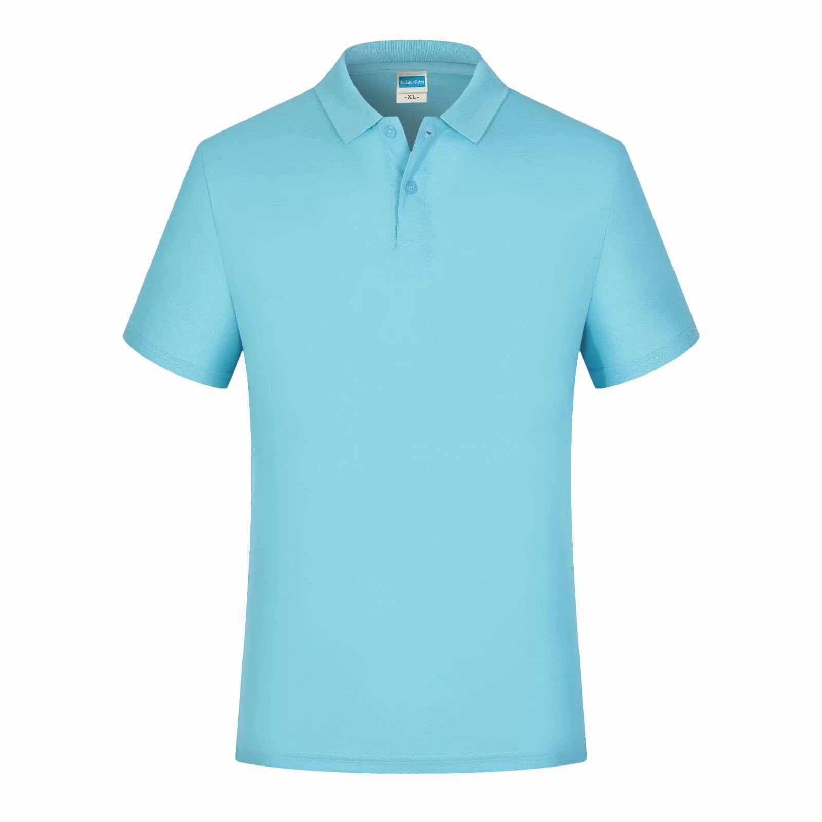 Made In China Hot V-Neck Slim-Fit Business Casual Golf t-Shirts Men's t-Shirts Solid Color High Neck t-Shirt