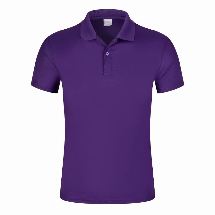 Made In China Hot V-Neck Slim-Fit Business Casual Golf t-Shirts Men's t-Shirts Solid Color High Neck t-Shirt