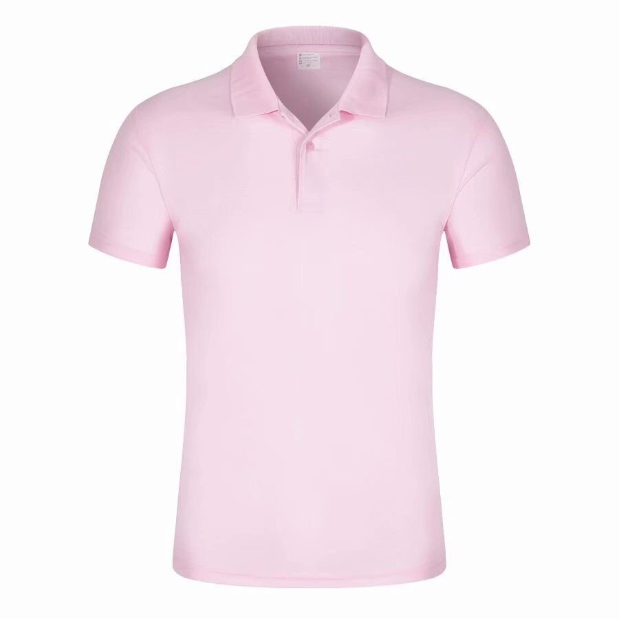 Made In China Hot V-Neck Slim-Fit Business Casual Golf t-Shirts Men's t-Shirts Solid Color High Neck t-Shirt