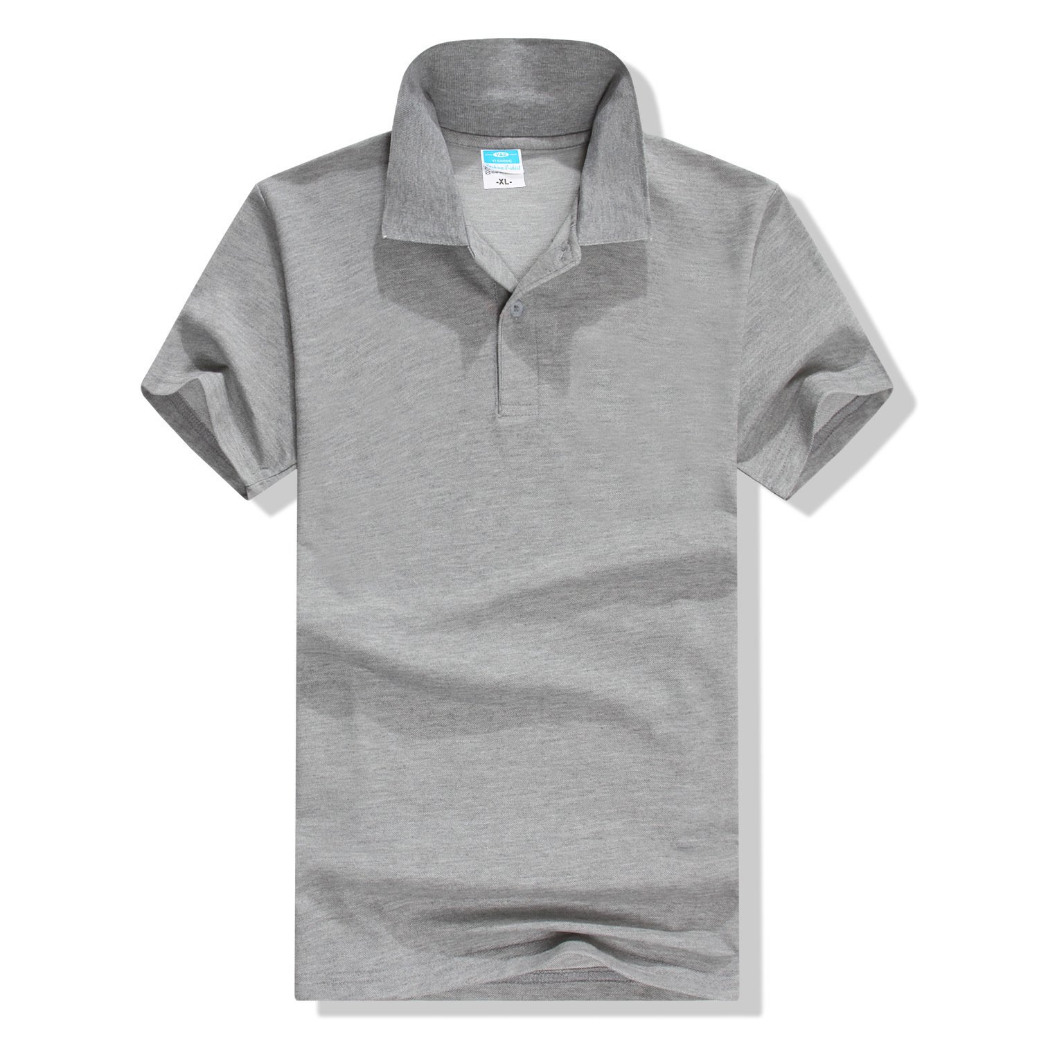 Made In China Hot V-Neck Slim-Fit Business Casual Golf t-Shirts Men's t-Shirts Solid Color High Neck t-Shirt