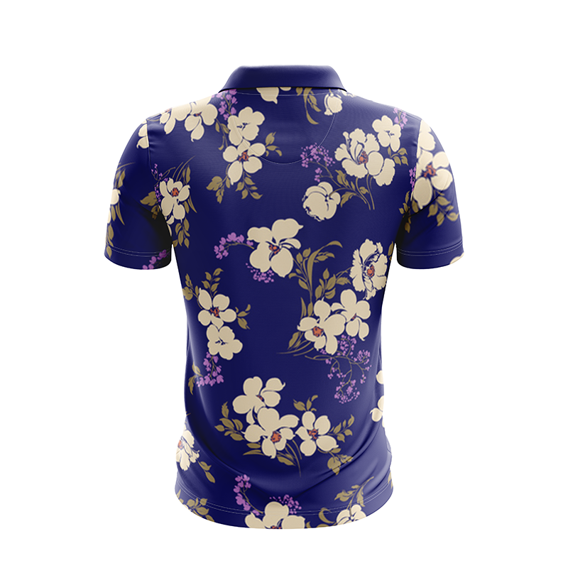 sublimated custom unbranded golf t shirts high quality men's clothing golf shirts 100% polyester