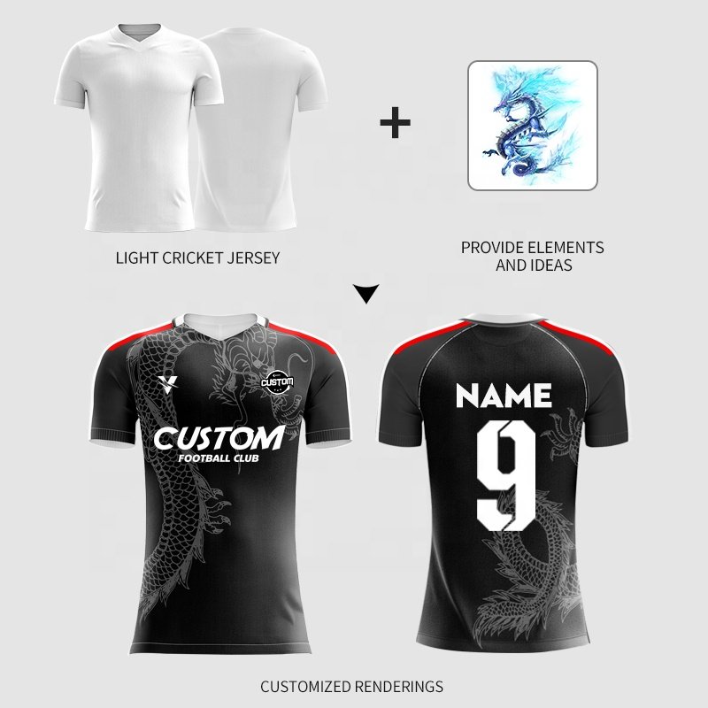Sublimation football kit Custom Polyester soccer kits Club Team Training Blank Football Jersey Breathable Soccer Uniform LS316