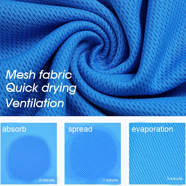 Mesh Quick Dry Fit T-shirt Gym Tshirt Custom Printed Sports Logo Customize Running Promotion Gift Polyester Sublimation Blanks