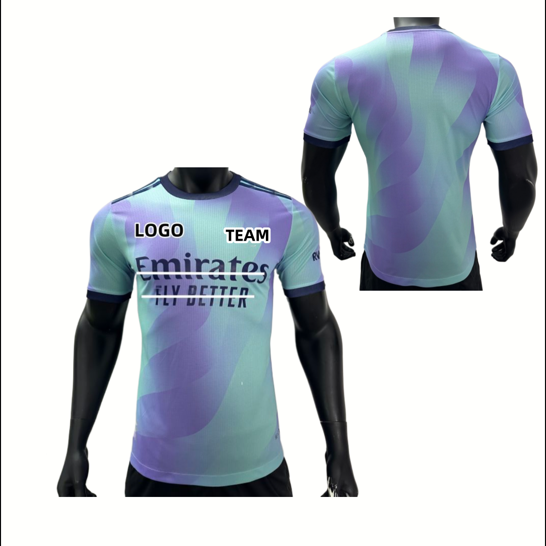 24 25 Soccer Sports Club Adult Men's soccer kit Training kit Men Kids soccer kit Men and children T-shirt