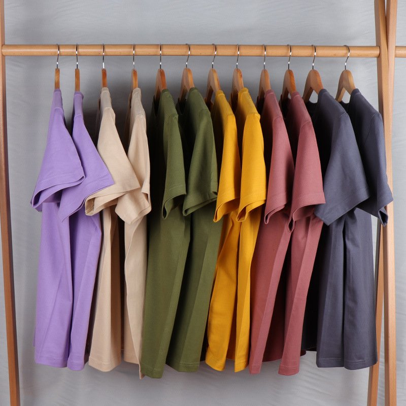 100% Cotton Plain Oversized Tshirt Heavy Weight Custom 3d Logo Men Puff Print Tee