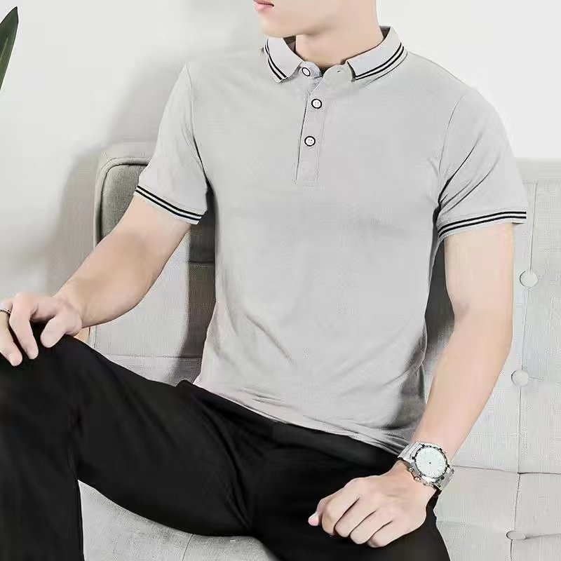 Direct Delivery In Stock New Men's T Shirt Polo Summer High Quality Short Sleeve T-Shirt Casual Sports Polo T-Shirt