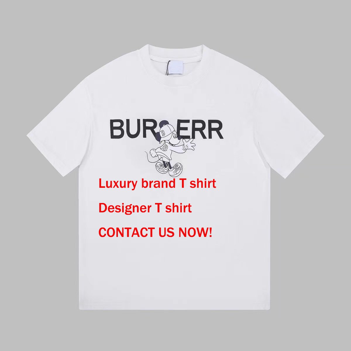 High Quality Custom Plus Size 100% Cotton Hip-hop Street Luxury Famous Brand Designer T-shirts Men's T-shirts