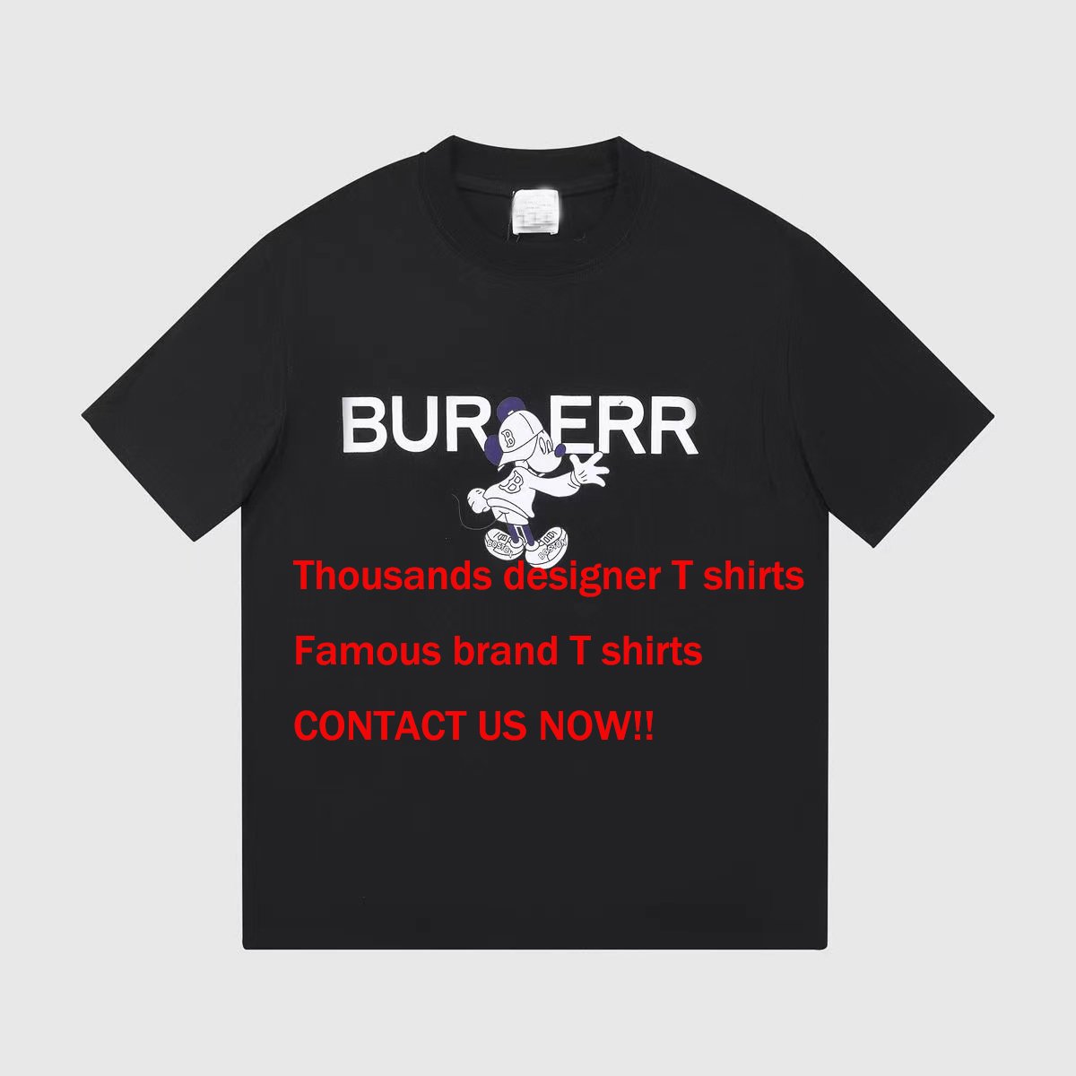 High Quality Custom Plus Size 100% Cotton Hip-hop Street Luxury Famous Brand Designer T-shirts Men's T-shirts