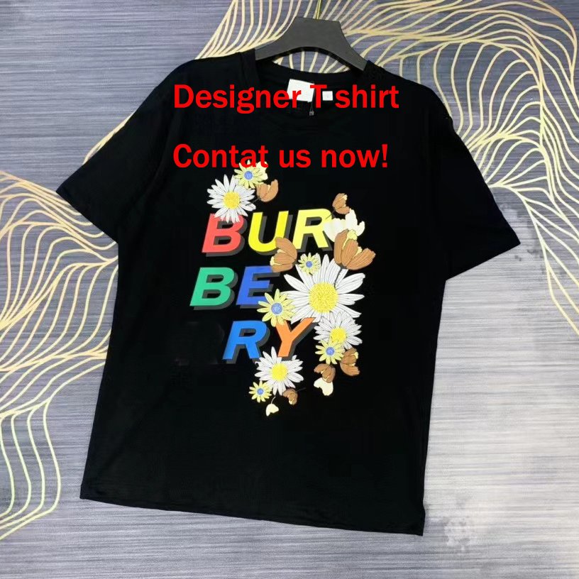 High Quality Custom Plus Size 100% Cotton Hip-hop Street Luxury Famous Brand Designer T-shirts Men's T-shirts