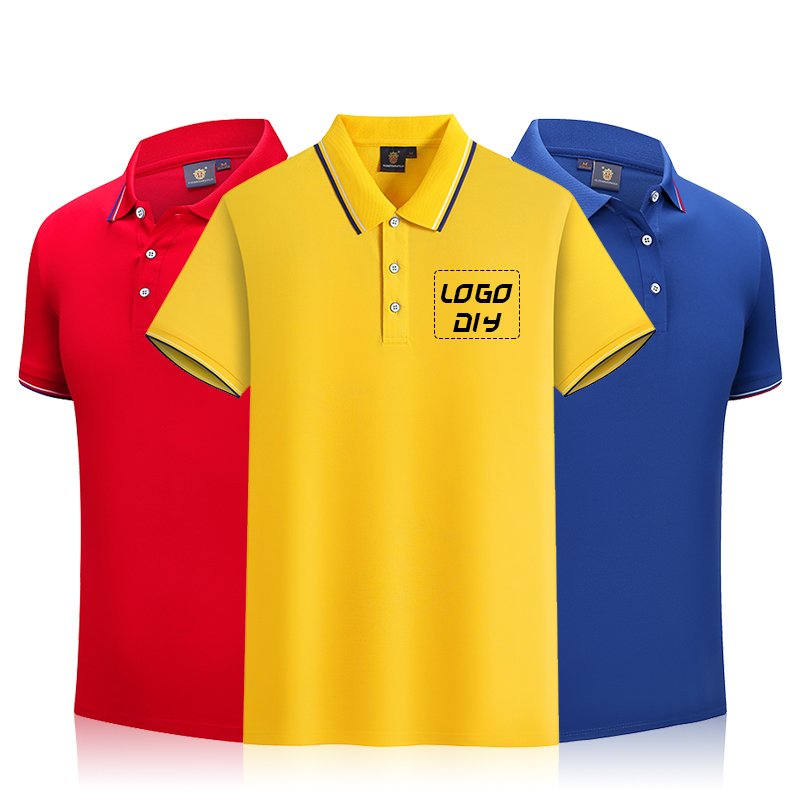 2024 Wholesale New Fashion Style Custom Made Mens Polo T-shirts 100% cotton