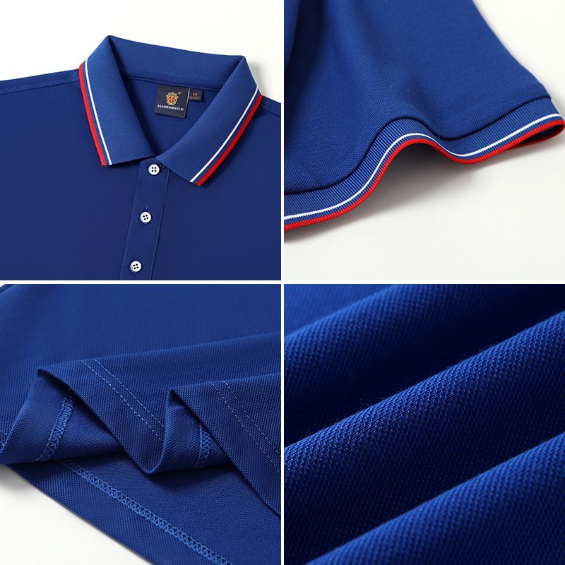 2024 Wholesale New Fashion Style Custom Made Mens Polo T-shirts 100% cotton