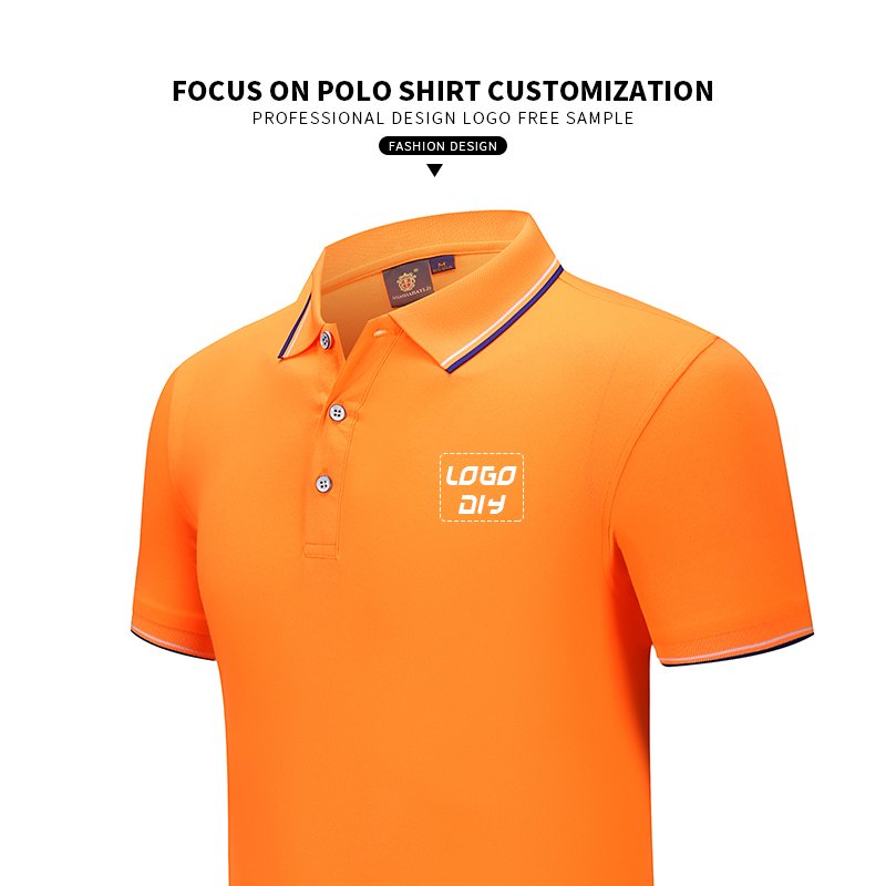 2024 Wholesale New Fashion Style Custom Made Mens Polo T-shirts 100% cotton