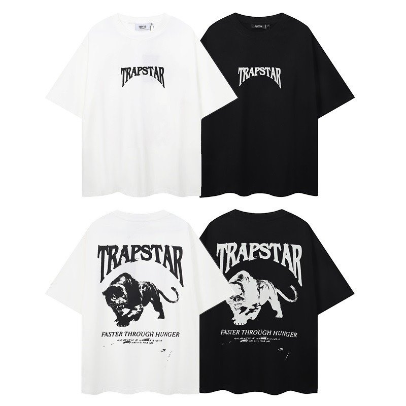 Trapstar wholesale Smart Casual Rock and roll Street basketball O-collar Men's T-shirt