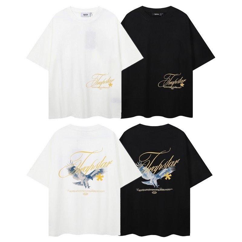 Trapstar wholesale Smart Casual Rock and roll Street basketball O-collar Men's T-shirt