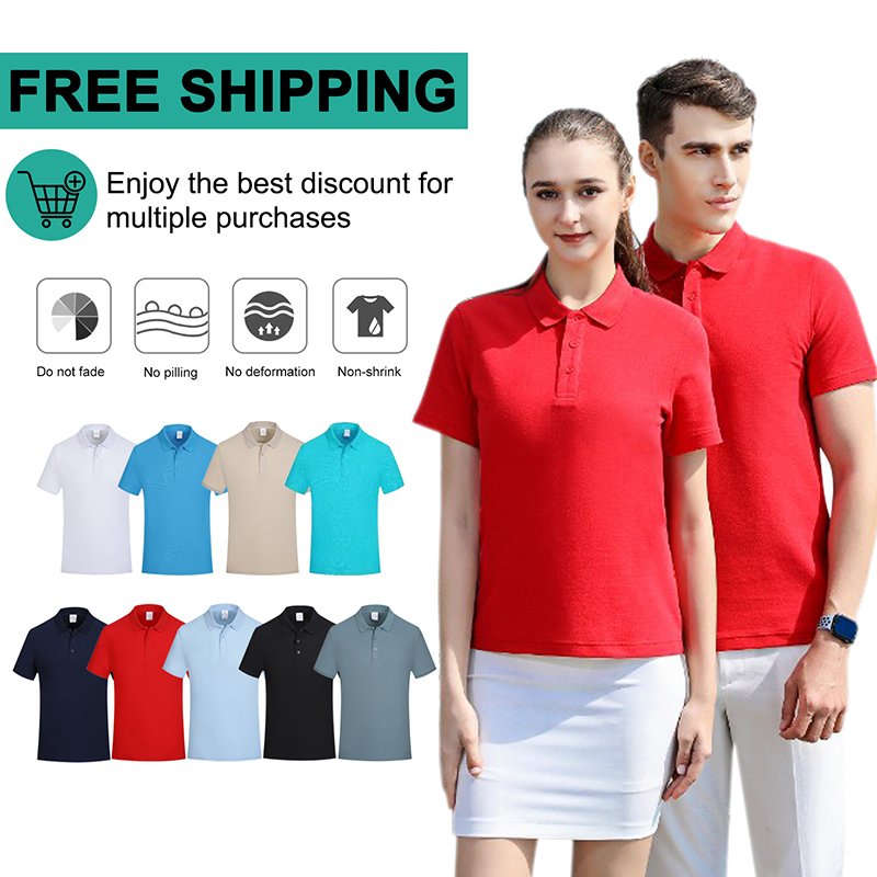 High Quality Customised Premium Soft Touch Men's Polo T-Shirt Unisex Adult Plain cotton & Polyester Polo9228